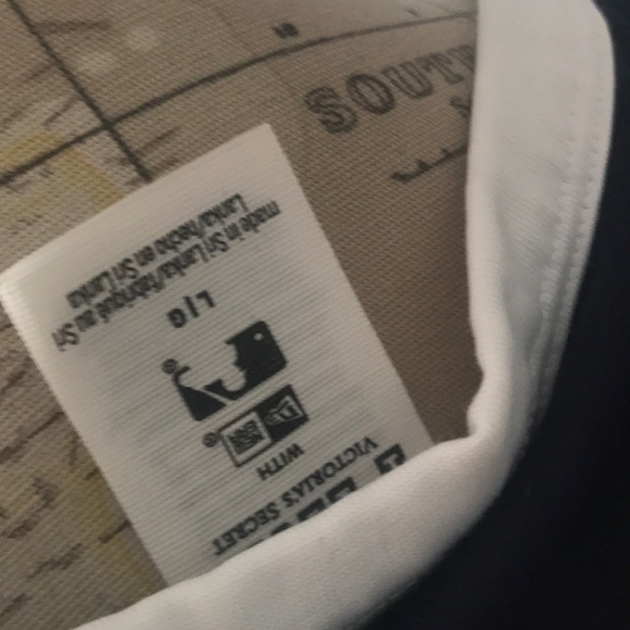 EUC VS PINK LACE UP BOSTON RED SOX SHIRT - Picture 5 of 7